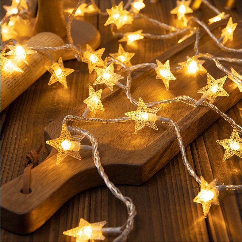 LED String Lights Christmas Room Decoration Light Colored Lighting Battery Box BP1692