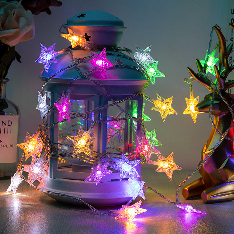 LED String Lights Christmas Room Decoration Light Colored Lighting Battery Box BP1692