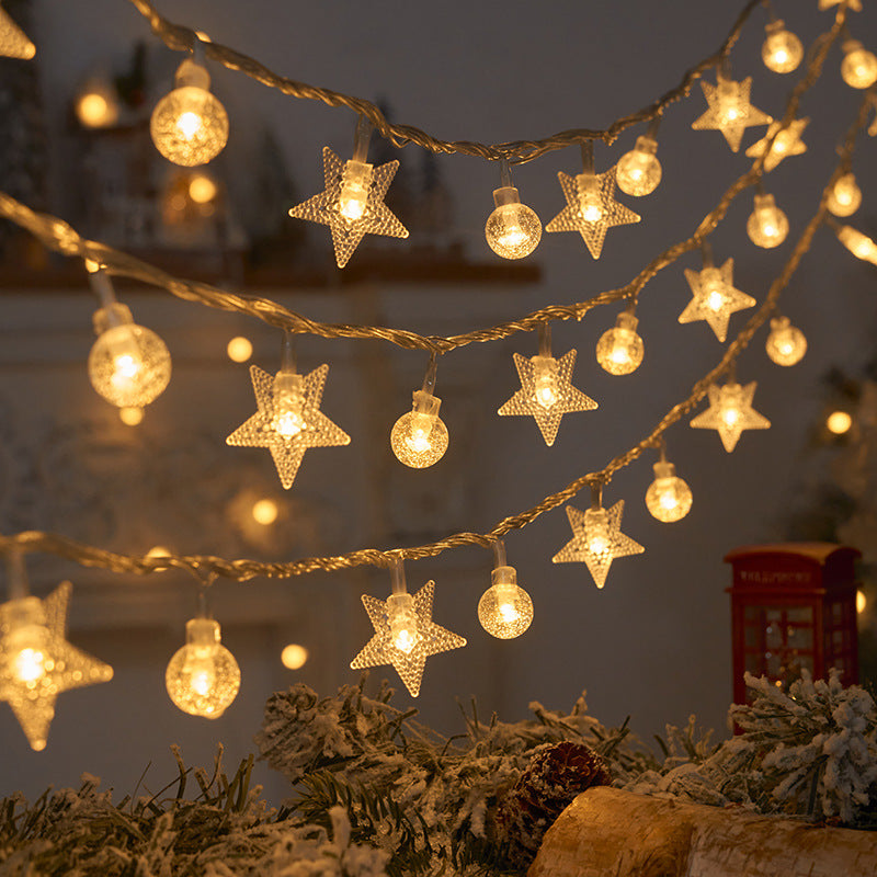 LED String Lights Christmas Room Decoration Light Colored Lighting Battery Box BP1692