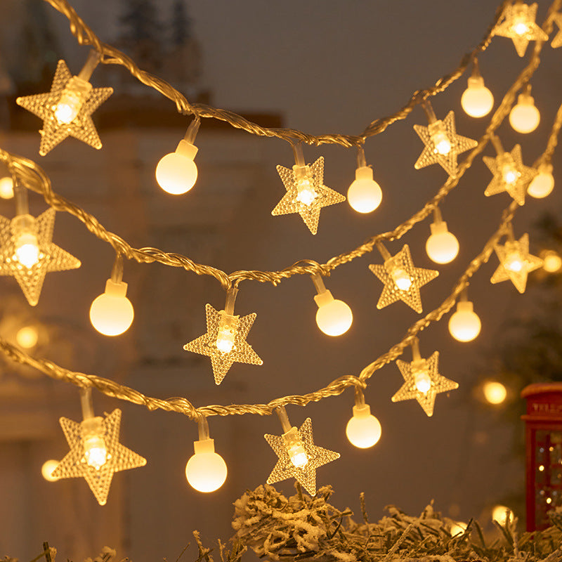 LED String Lights Christmas Room Decoration Light Colored Lighting Battery Box BP1692