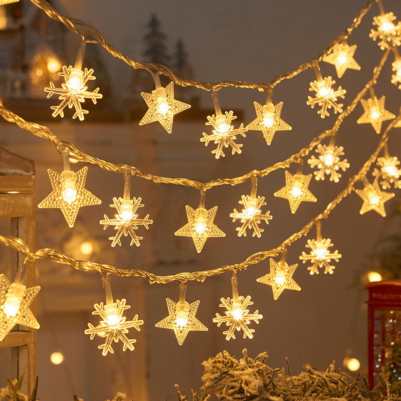 LED String Lights Christmas Room Decoration Light Colored Lighting Battery Box BP1692