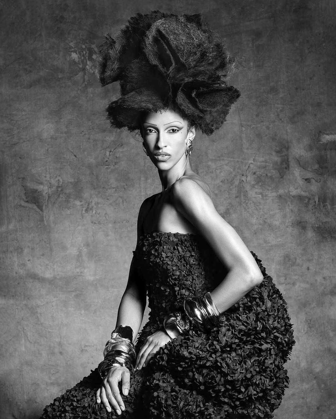 Grey Abstract Texture Backdrops for Portrait Photography 1509