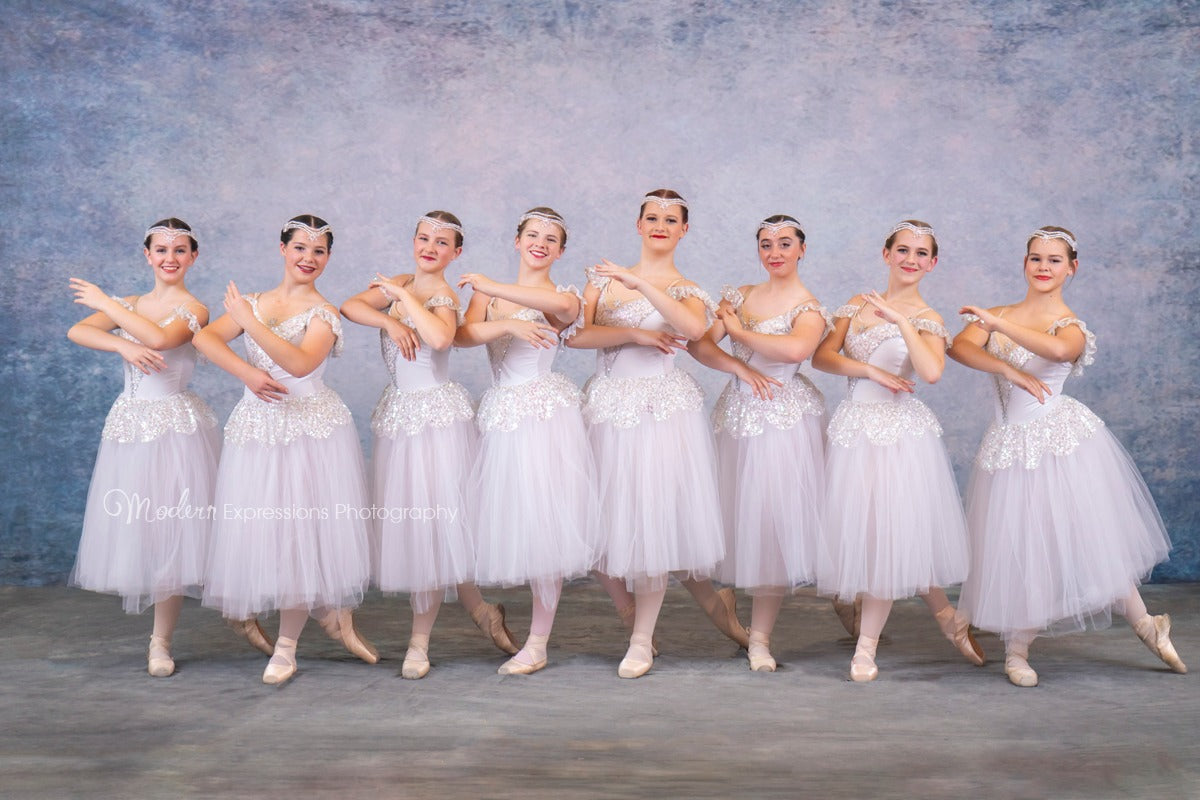 Cyan-blue Abstract Studio Photography Backdrop GC-126