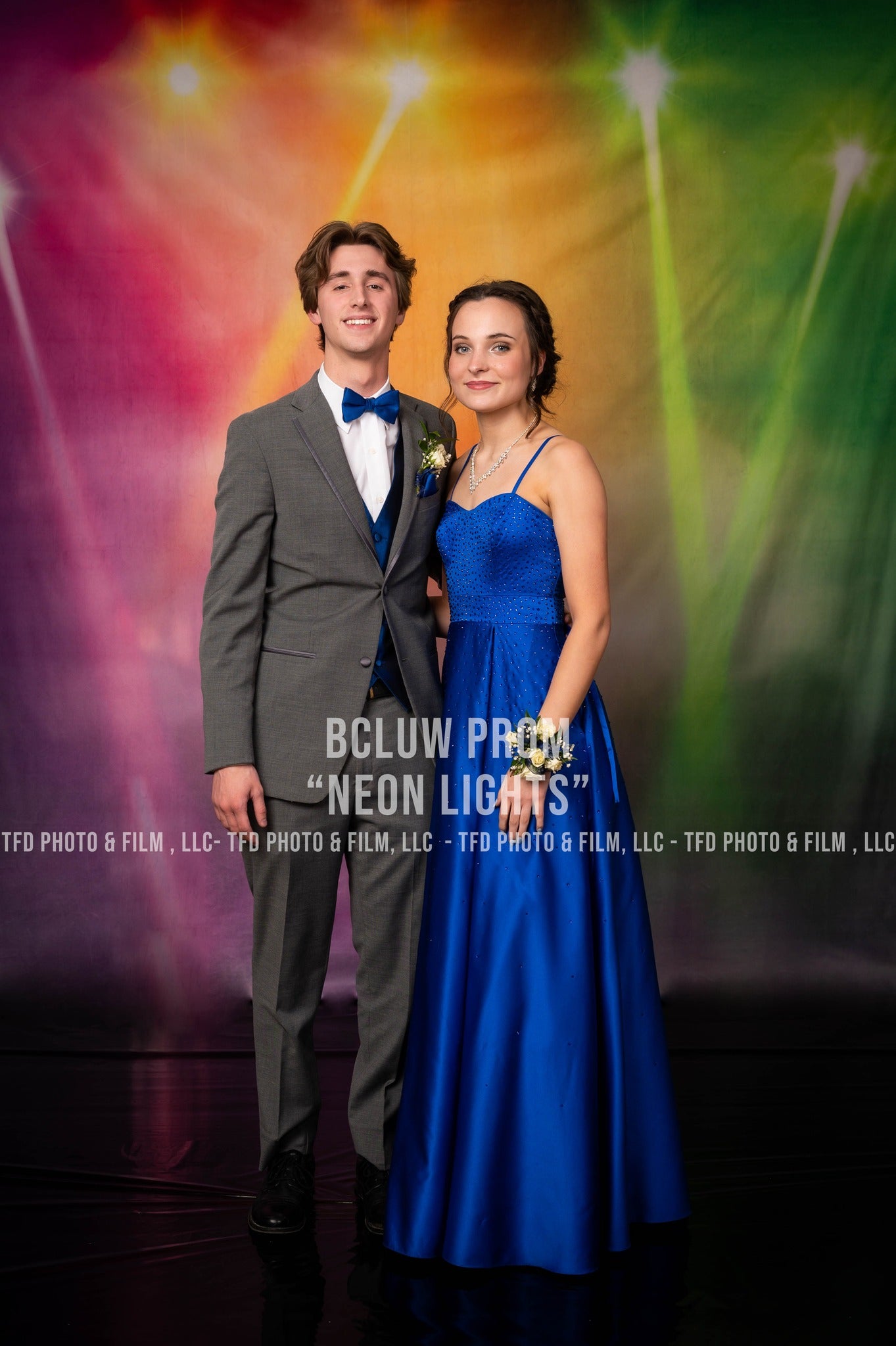 Colorful Light Effect Photography Backdrop SH-729