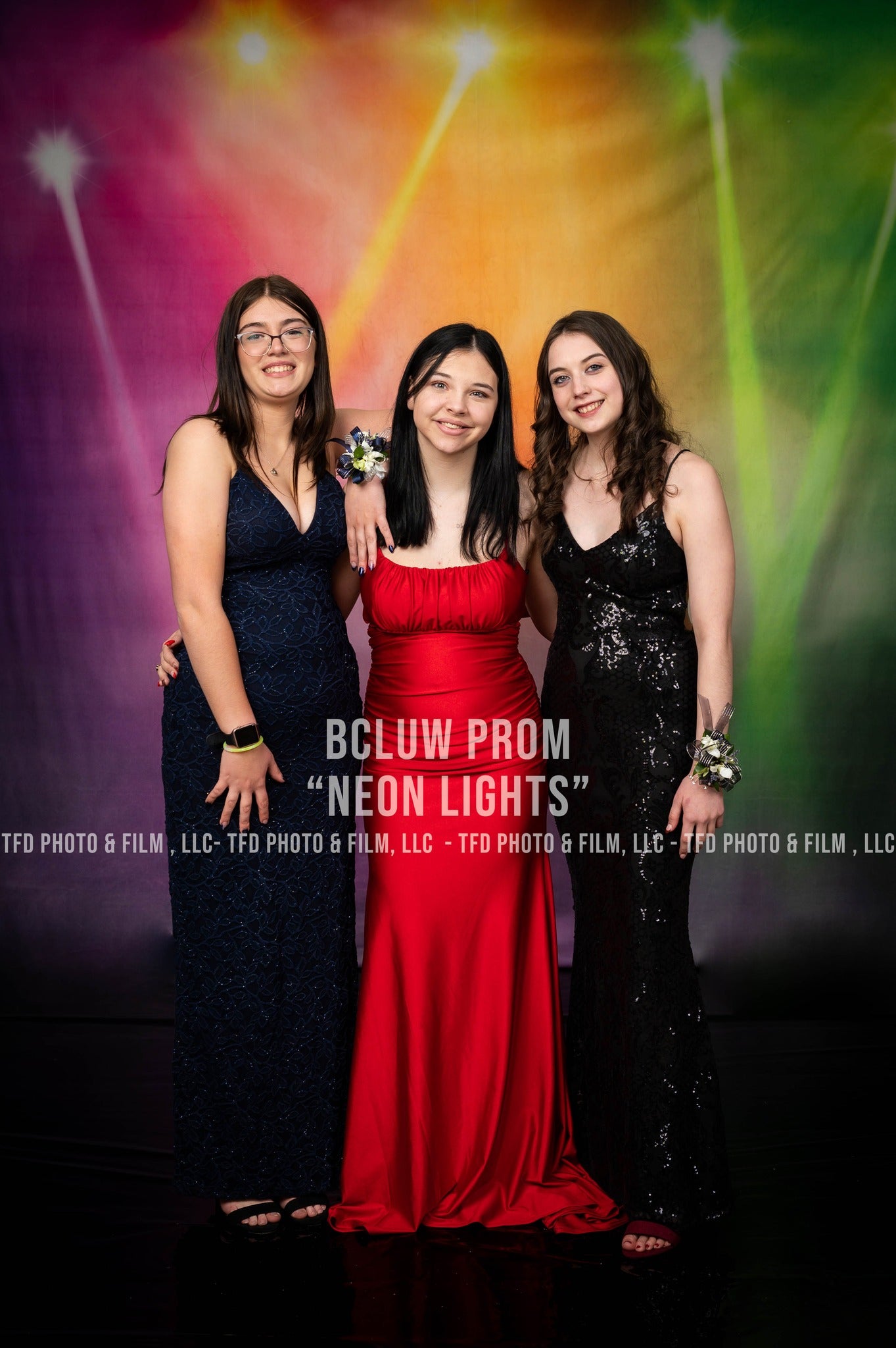 Colorful Light Effect Photography Backdrop SH-729