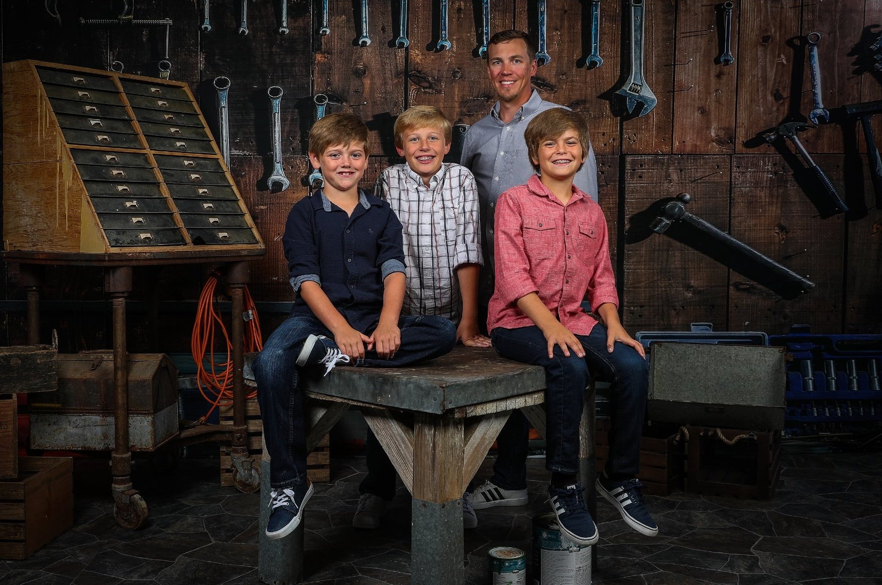 Workshop Tools Father's Day Backdrop for Photography KATT-52