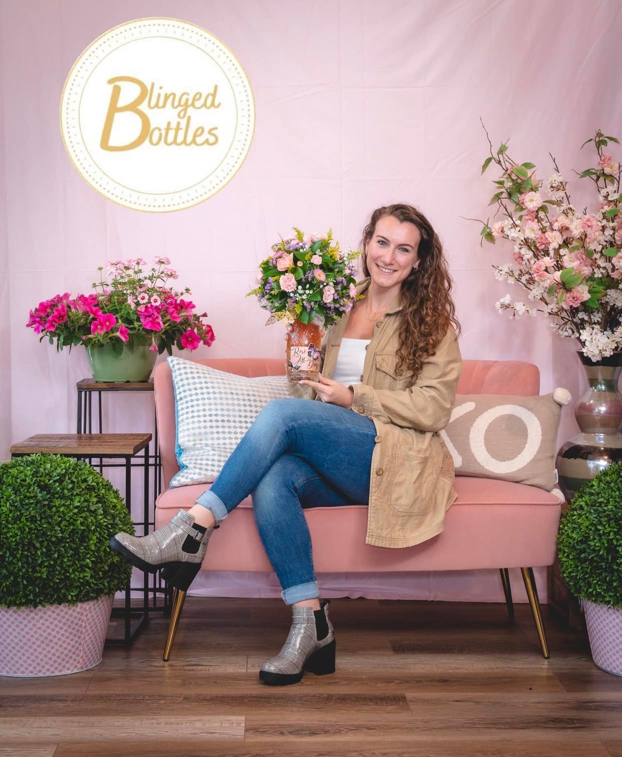 Blush Pink Photography Backdrop for Studio SC1