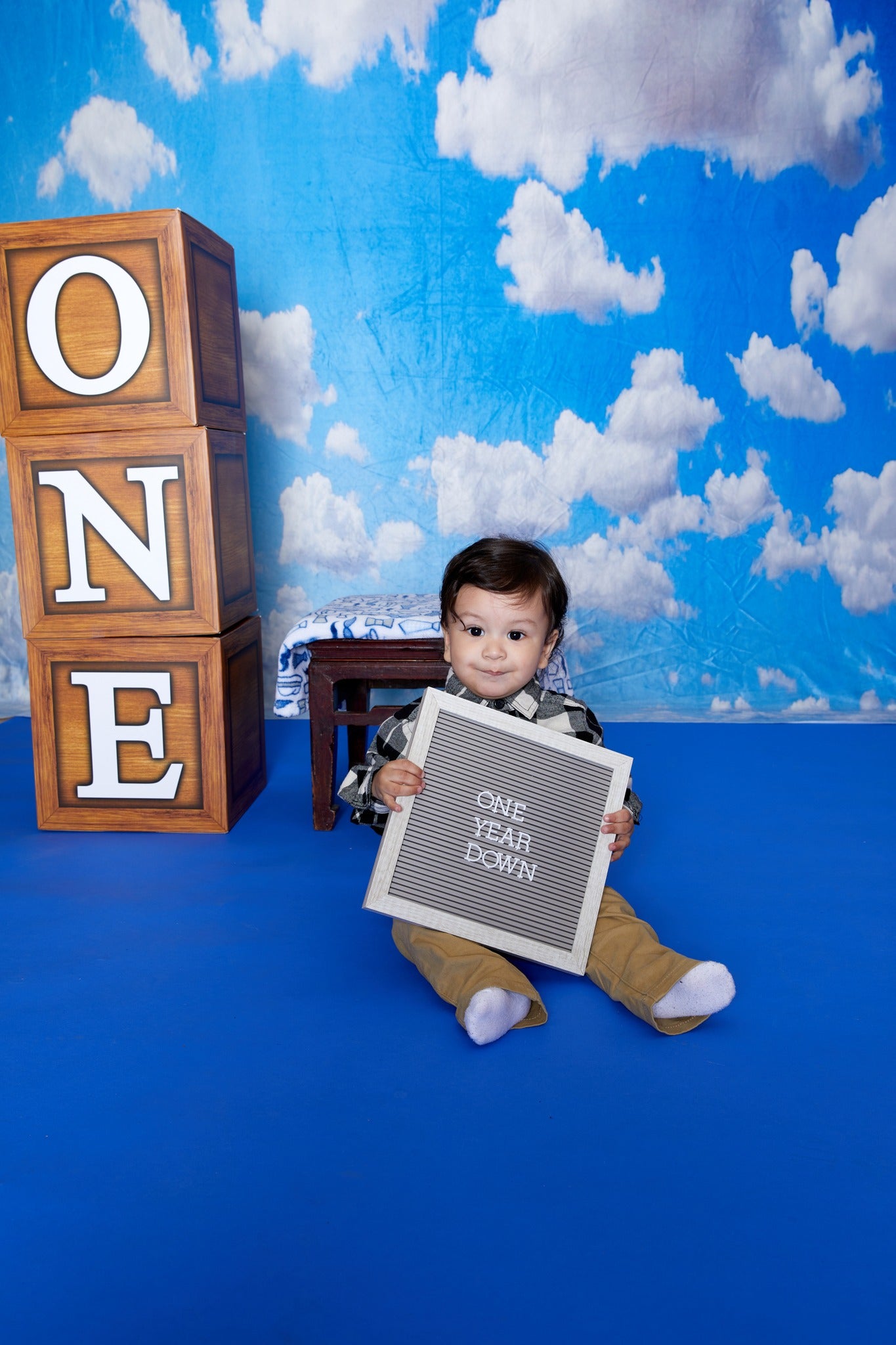 Cloud Blue Sky Photo Shoot Backdrop MA10