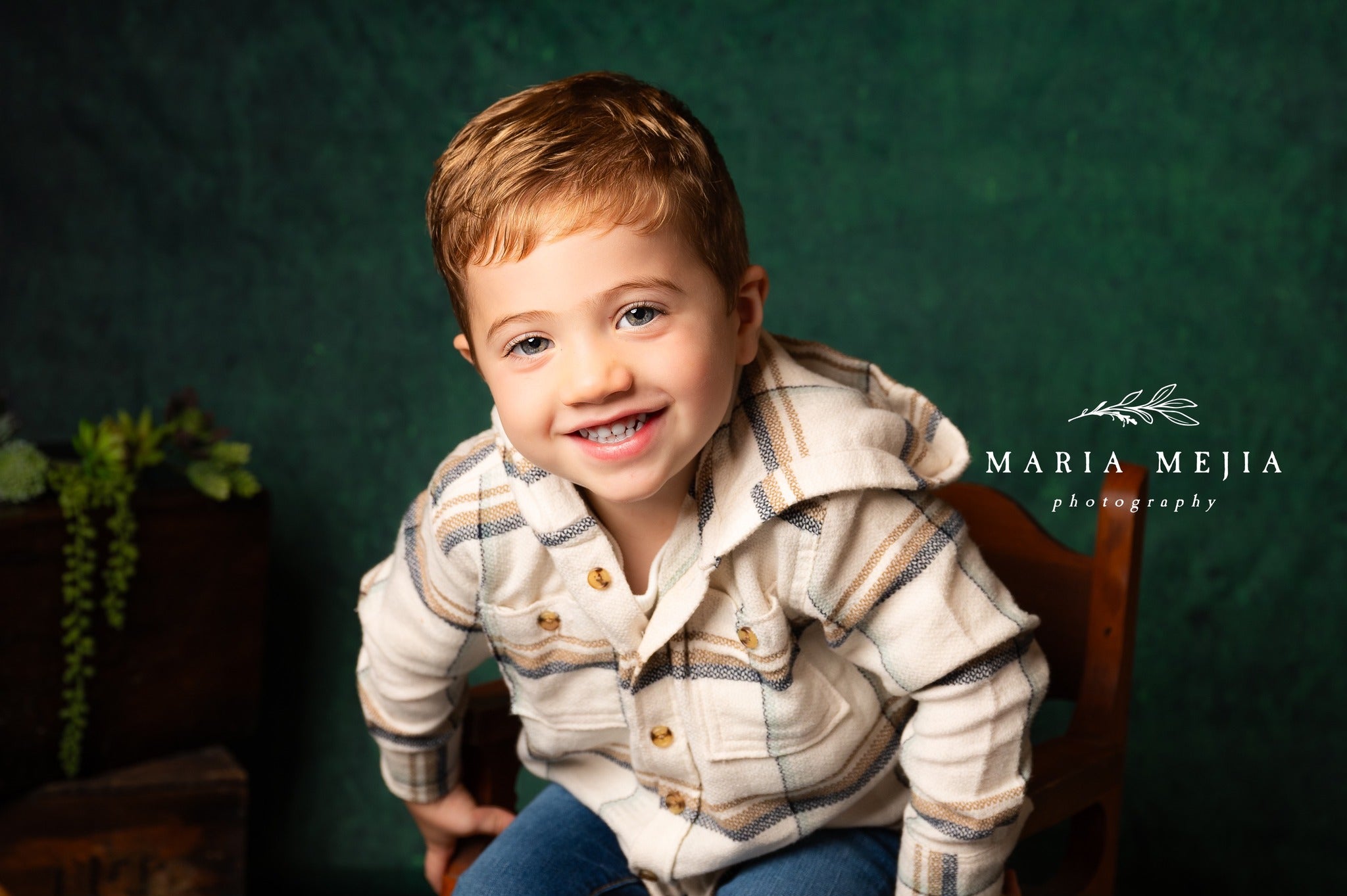 Abstarct Dark Green Texture Photo Studio Backdrop GC-139