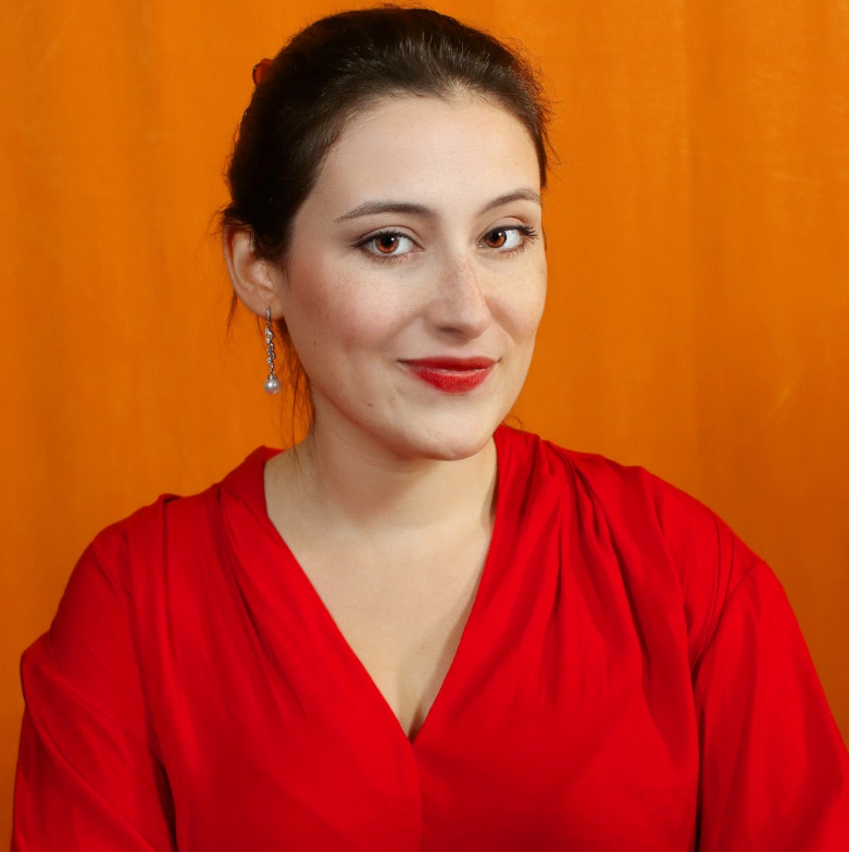 Orange Light Abstract Texture Photo Booth Backdrop GC-137