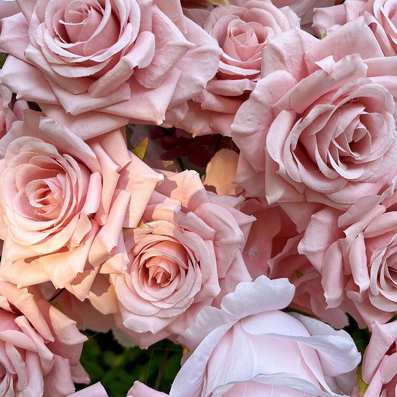 Pink Flower Ball Flower Runner Table Centerpiece Arrangement Floral ABFC-049
