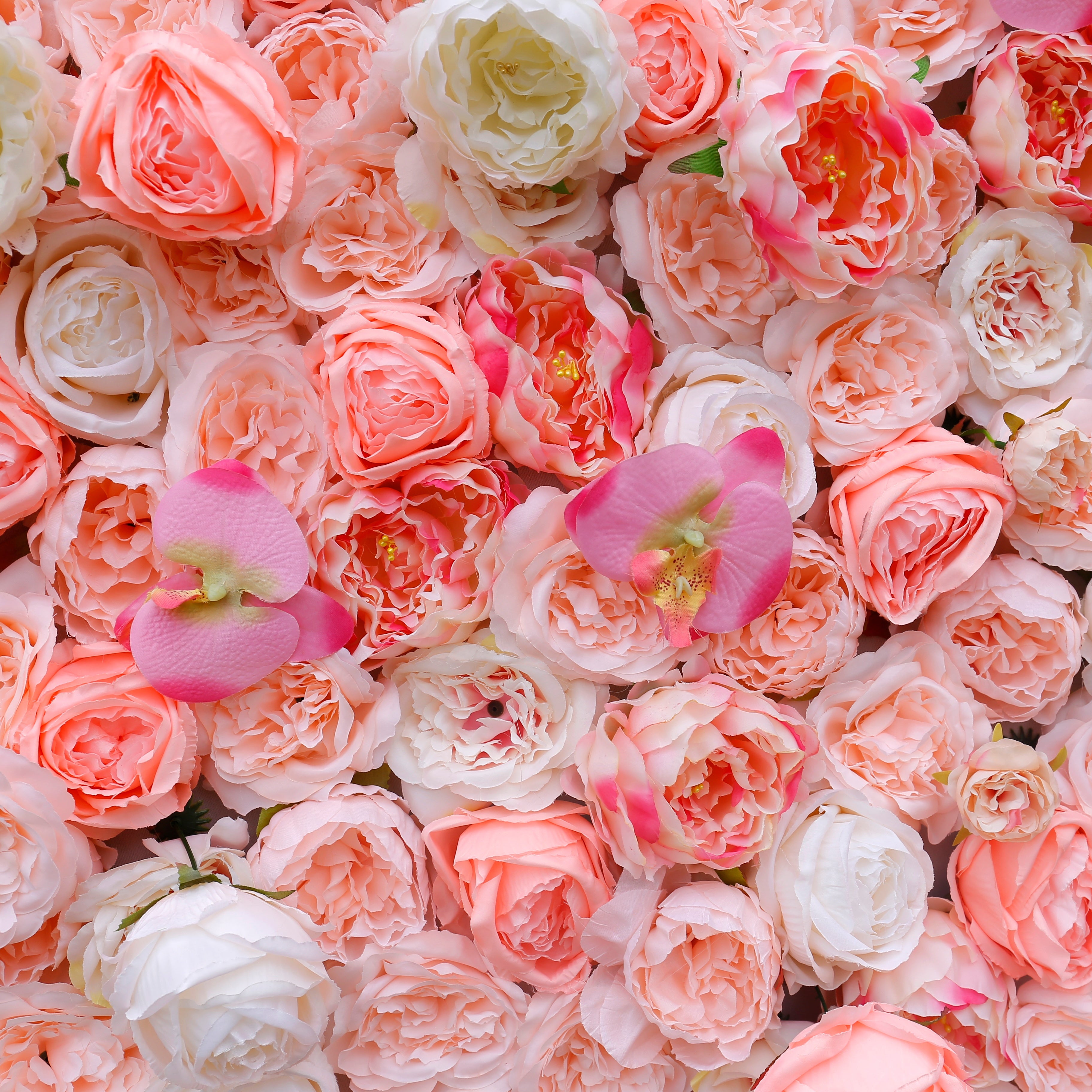 Premium Blush Pink Flower Wall Backdrop for Event Party Decor ACFW-019