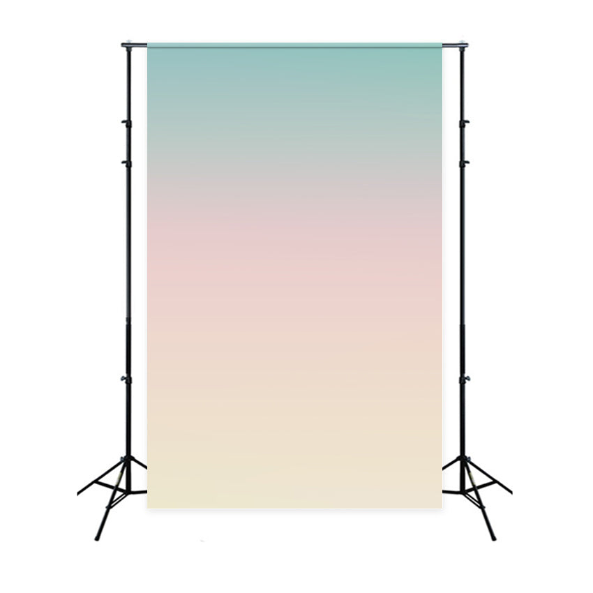 Portrait Backdrop Peach Mint Ombre Backdrop BRP11-601
