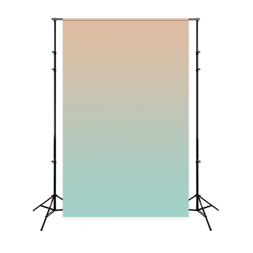 Portrait Photography Backdrop Gradient Blush Green Studio Backdrop BRP11-604