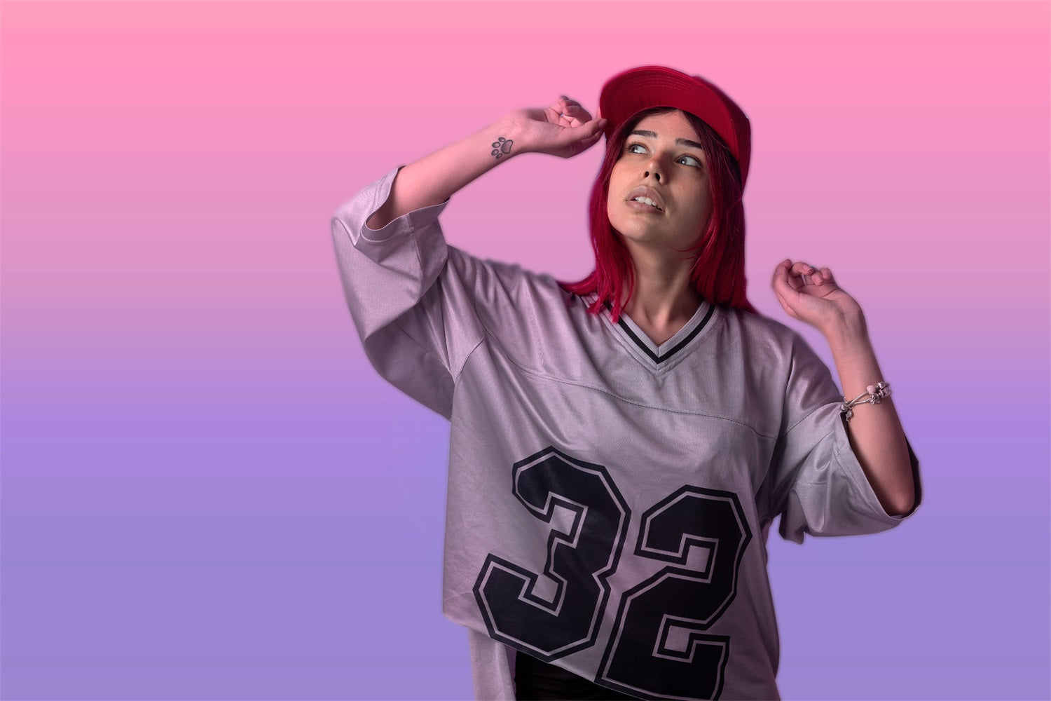 Photography Portrait Backdrop Pastel Pink Blue Gradient Backdrop BRP11-610