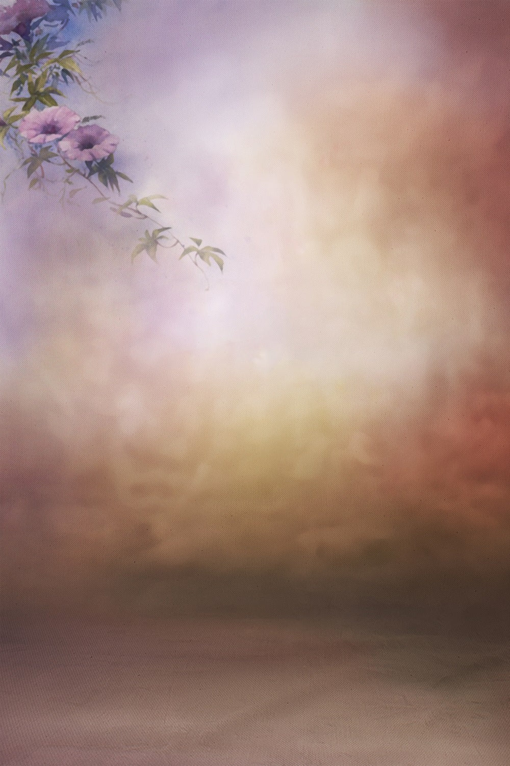 Backdrops Portrait Photography Floral Decor Pastel Wall Backdrop BRP11-641