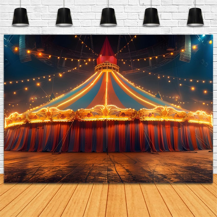 Circus Photography Backdrops Illuminated Tent Backdrop BRP1-180