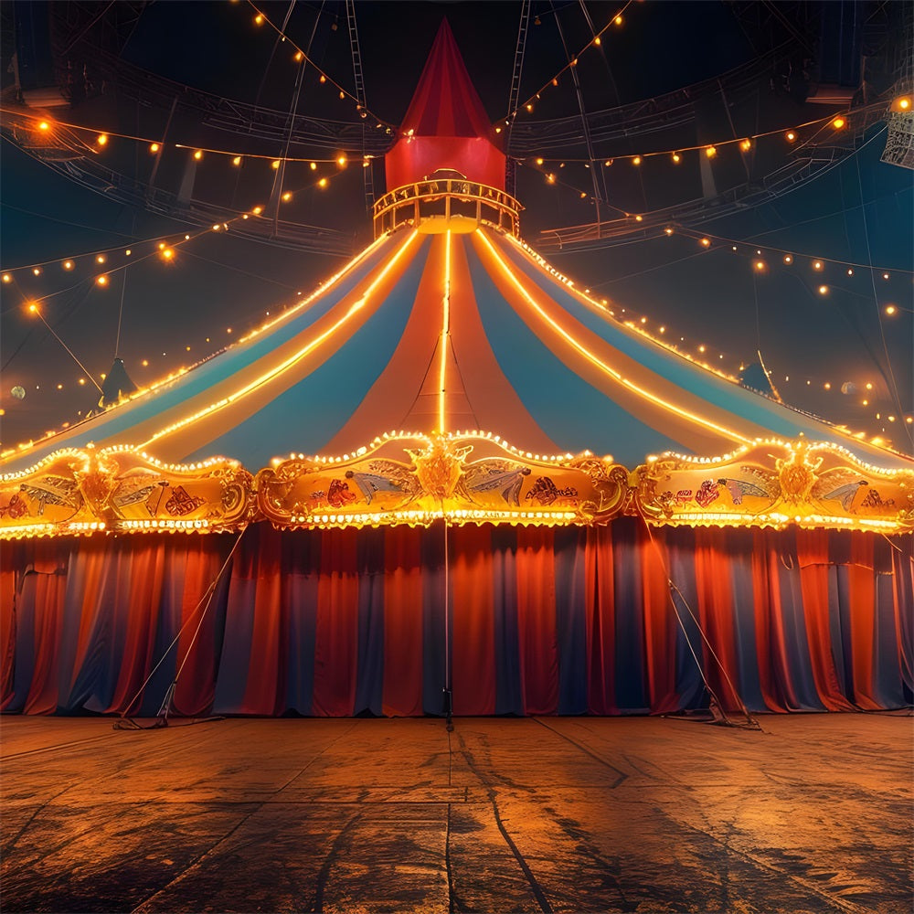 Circus Photography Backdrops Illuminated Tent Backdrop BRP1-180