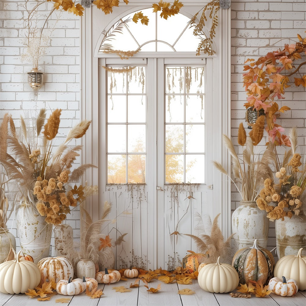 Charming Boho Harvest Floral Accents Backdrop BRP10-70