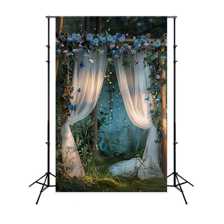 Fairy Tale Bohemian Floral Curtain Arch Backdrop BRP10-94