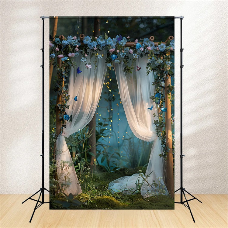 Fairy Tale Bohemian Floral Curtain Arch Backdrop BRP10-94