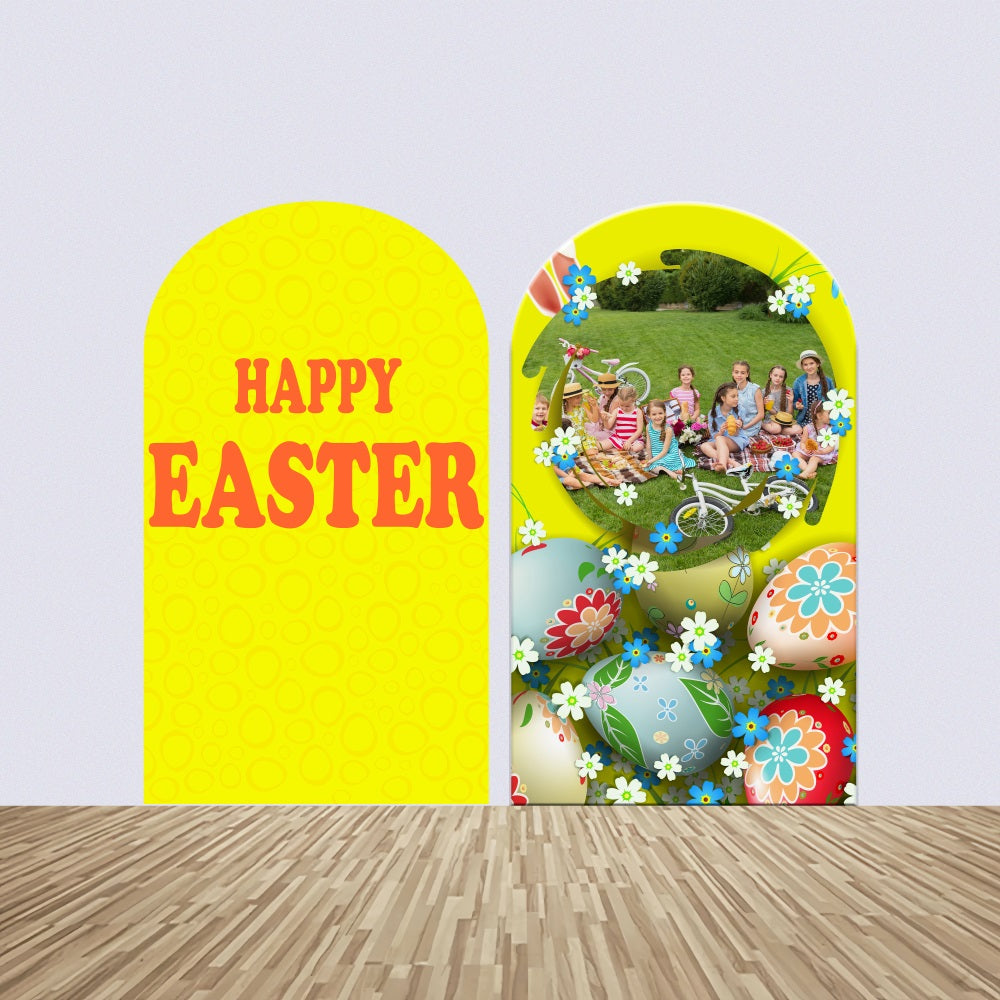 Happy Easter Backdrop Sunny Joy Personalised Arch Backdrop Kit BRP3-187