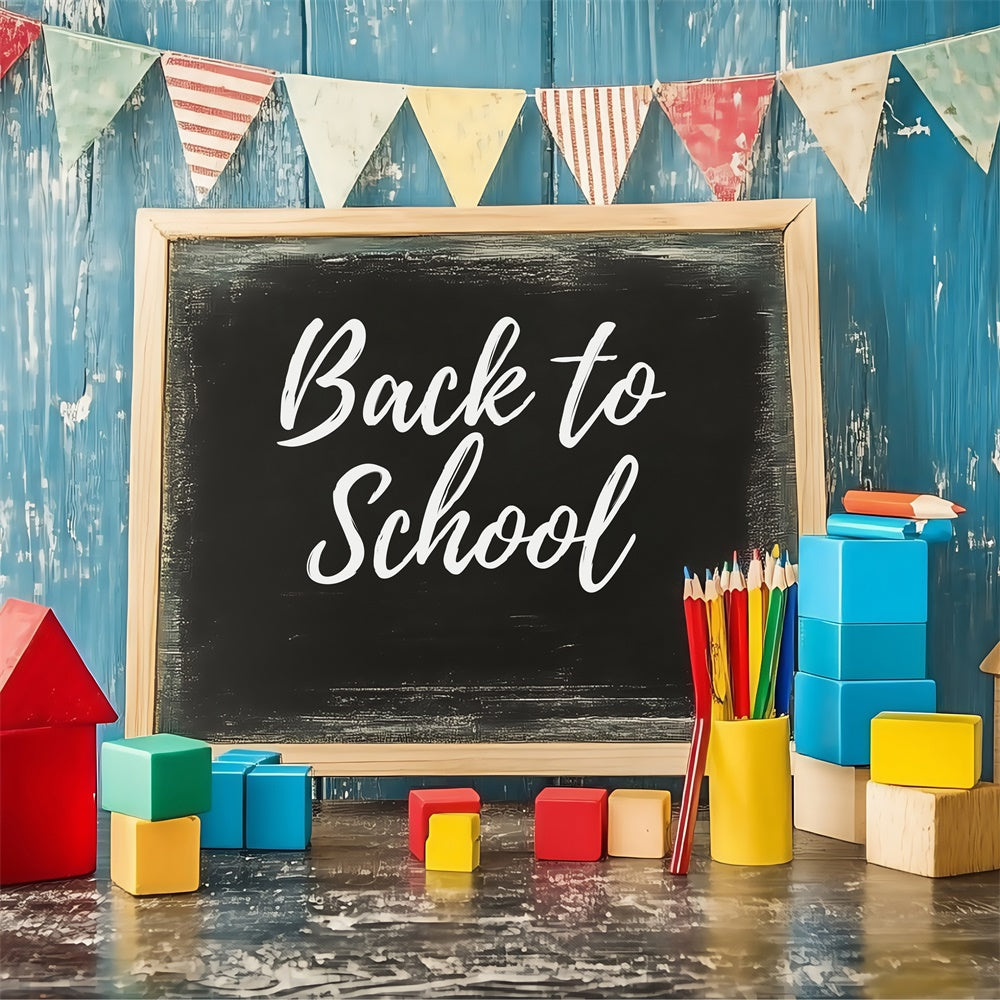 Back To School Photo Backdrop Play Learn Welcome Backdrop BRP57-15
