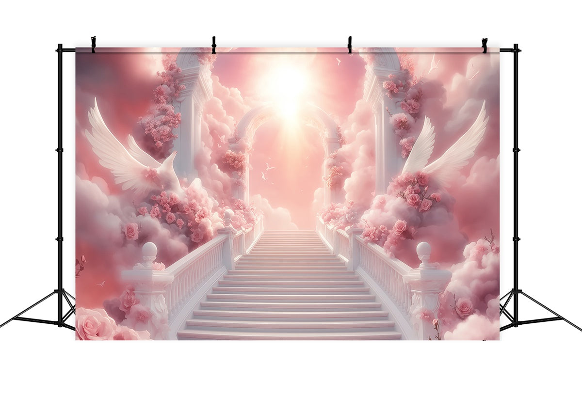 Cloud Backdrop Photography Angel Garden Gate Backdrop BRP57-226