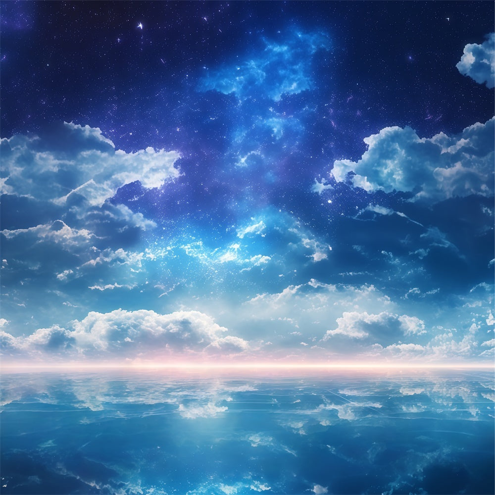 Sky Backdrop Galactic Peace Reflection Backdrop BRP57-232