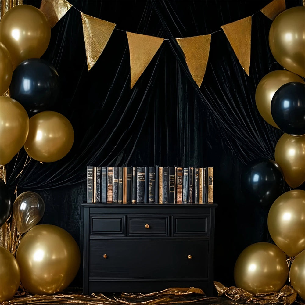 Back To School Photo Backdrop Elegant Academia Backdrop BRP57-27