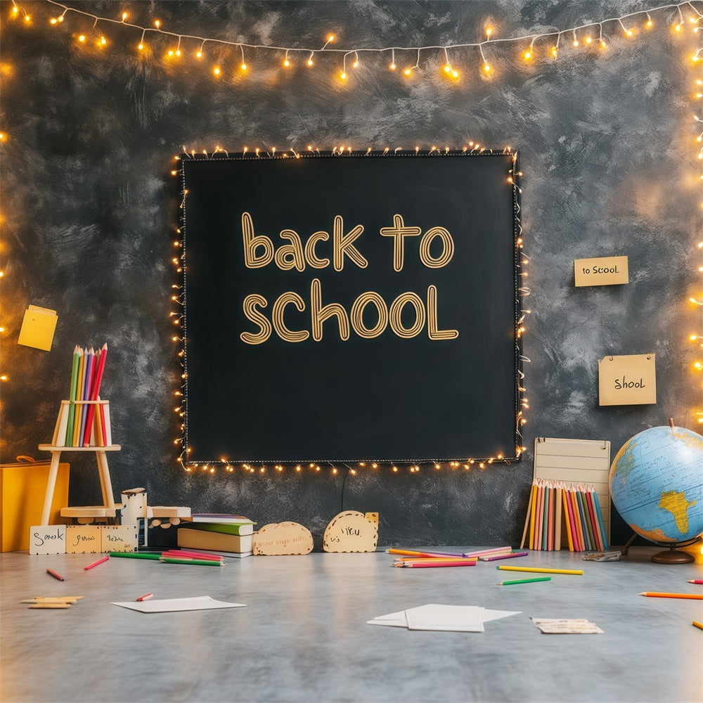 Classroom Backdrop Twinkle Light Learning Backdrop BRP57-37