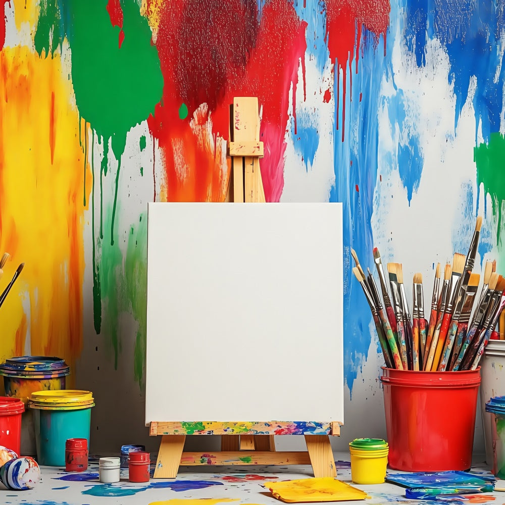 School Picture Backdrop Creative Canvas Moment Backdrop BRP57-51