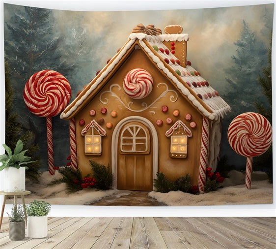 Professional Christmas Backdrops Sweet Ginger Cottage Backdrop By Magali