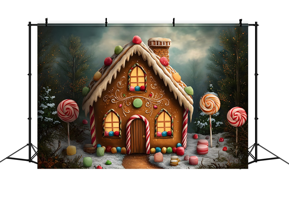 Christmas Backdrop Ideas Holiday Ginger Sweet Home Backdrop By Magali