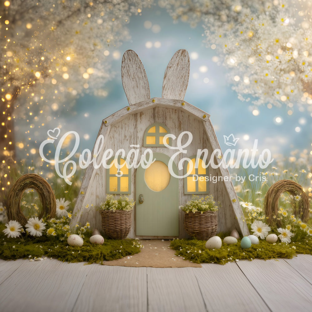 Easter Daisy Backdrop Ears Door Twig Wreaths Easter Backdrop Photos By Magali