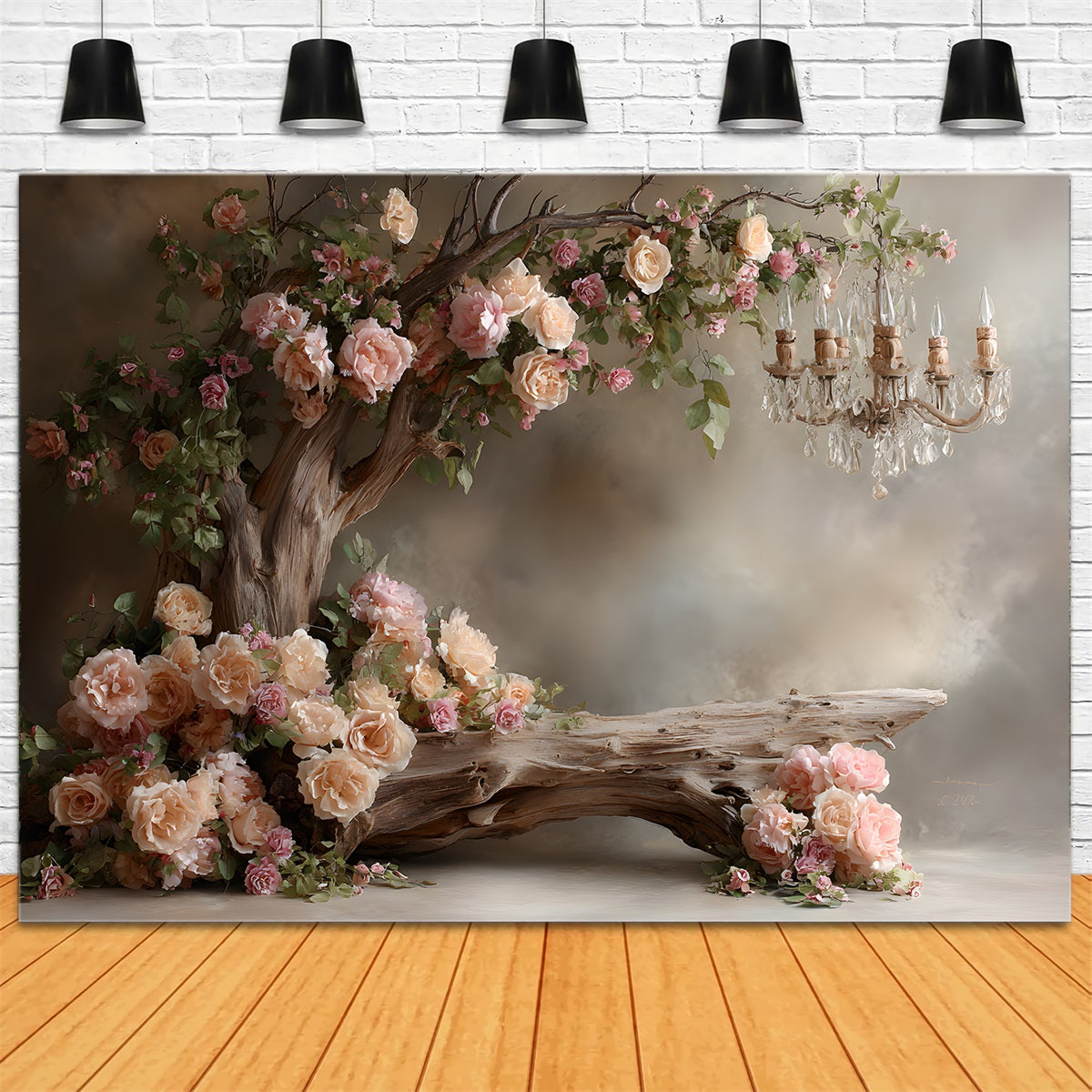 Mother's Day Backdrop Blossoming Rose Garden Archway Mothers Day Backdrop By Magali