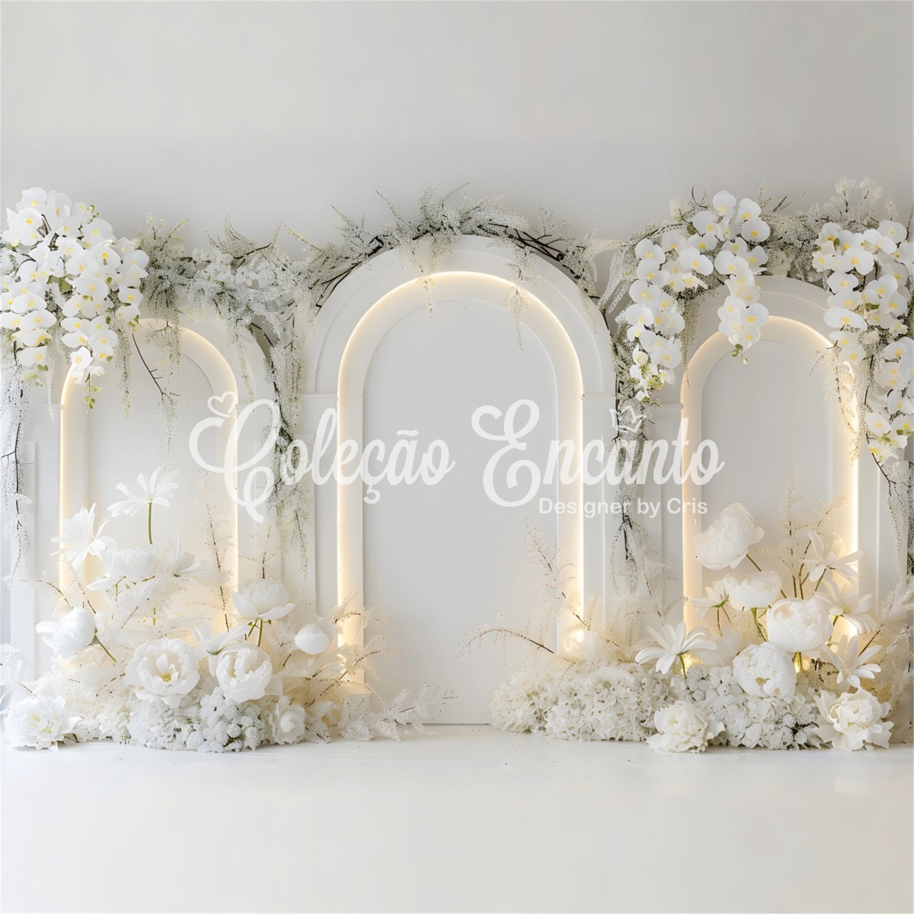 Mothers Day Photo Backdrop Ideas White Floral Arch Peonies Mother's Day Backdrops By Magali