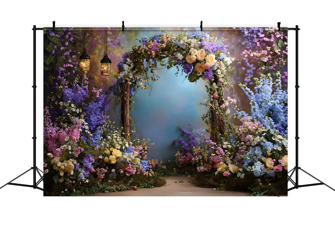 Mother's Day Backdrop Ideas Soft Pastel Floral Archway Mother's Day Backdrop Design By Magali