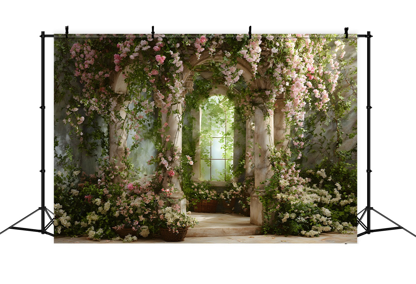 Easy Mother's Day Backdrop Whimsical Garden Flower Path Backdrop Ideas For Mother's Day By Magali