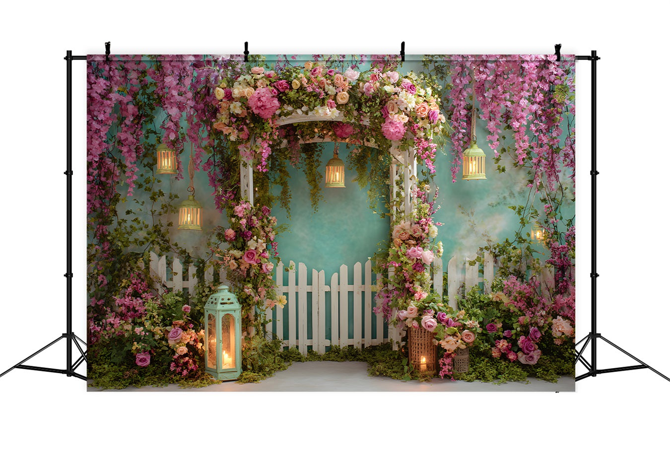 Mothers Day Photography Backdrops Vintage Lantern Blossom Entrance Mother's Day Backdrop Ideas By Magali