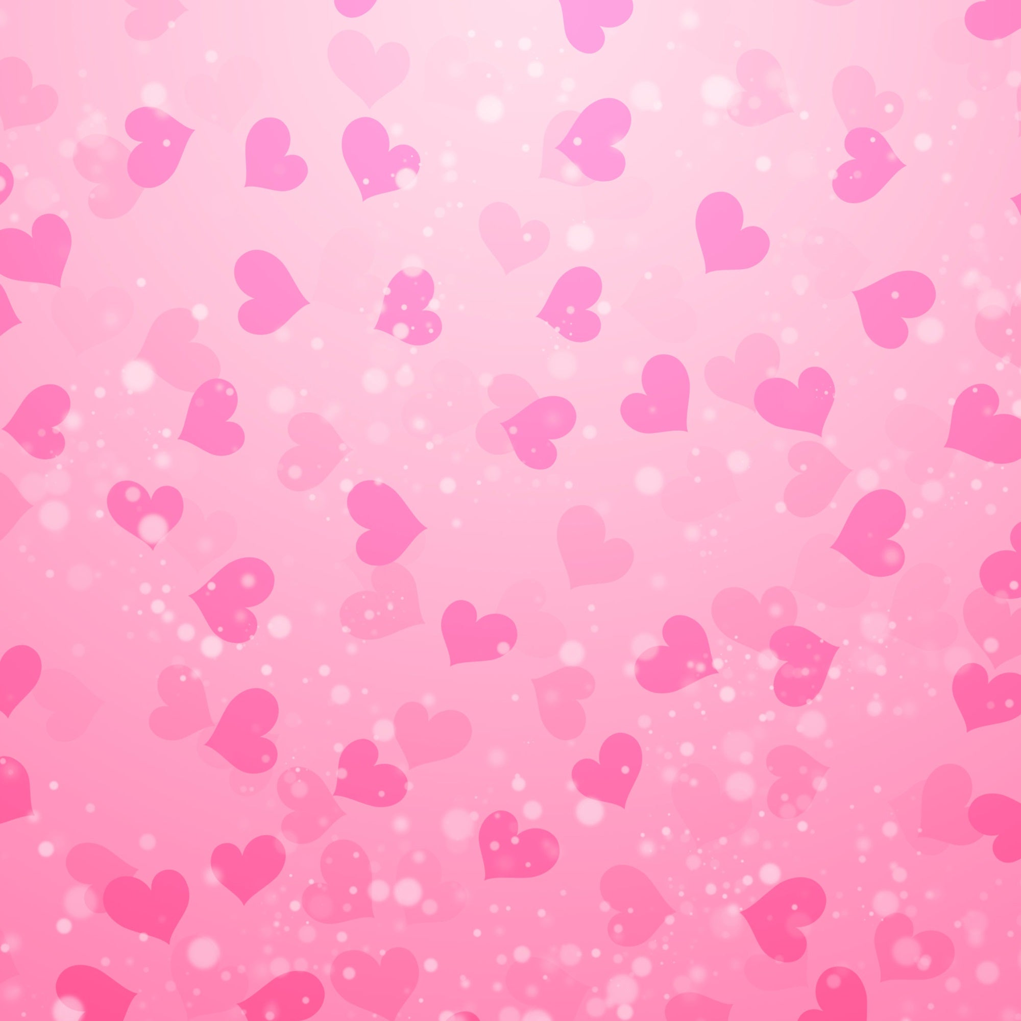 Pink Girl Backdrops Glittering Love Bokeh Pink Backdrop CJJ2-71