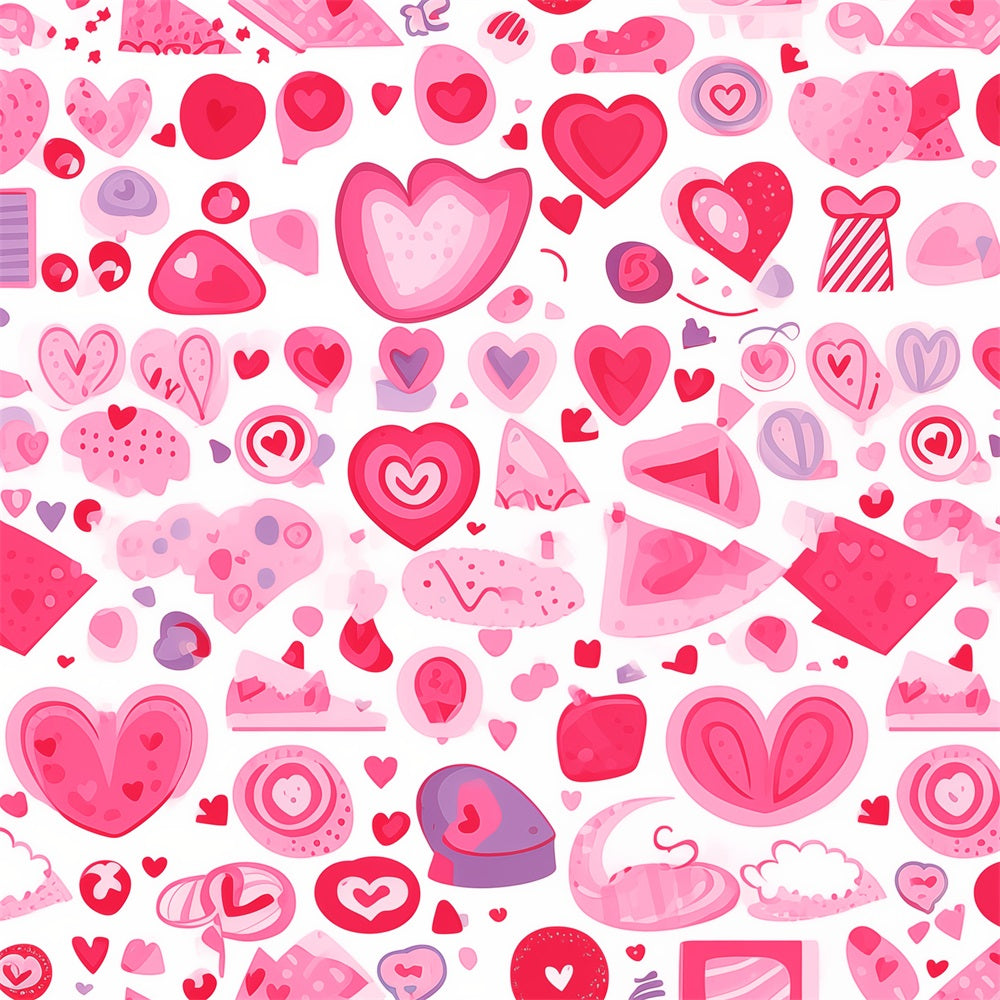 Pink Girl Backdrop Pink Dessert Love Dream Backdrop CJJ2-74