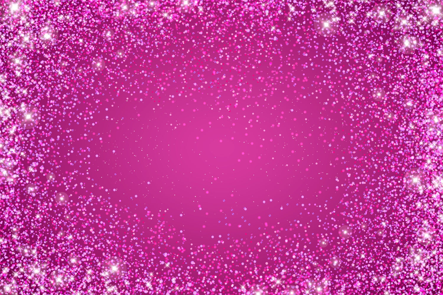 Pink Girl Backdrop For Party Glittering Pink Celebration Backdrop CJJ2-76