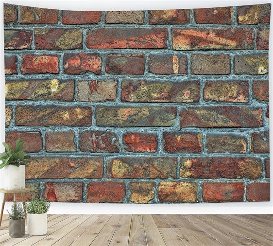 Brick Wall Photo Backdrop Ideas Weathered Vintage Brick Backdrop CJJ3-14