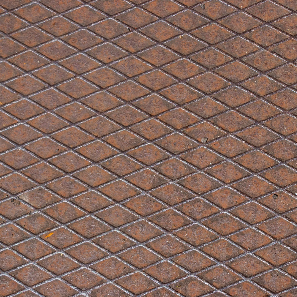 Brick Wall Photo Backdrop Textured Brown Grid Brick Backdrop CJJ3-23