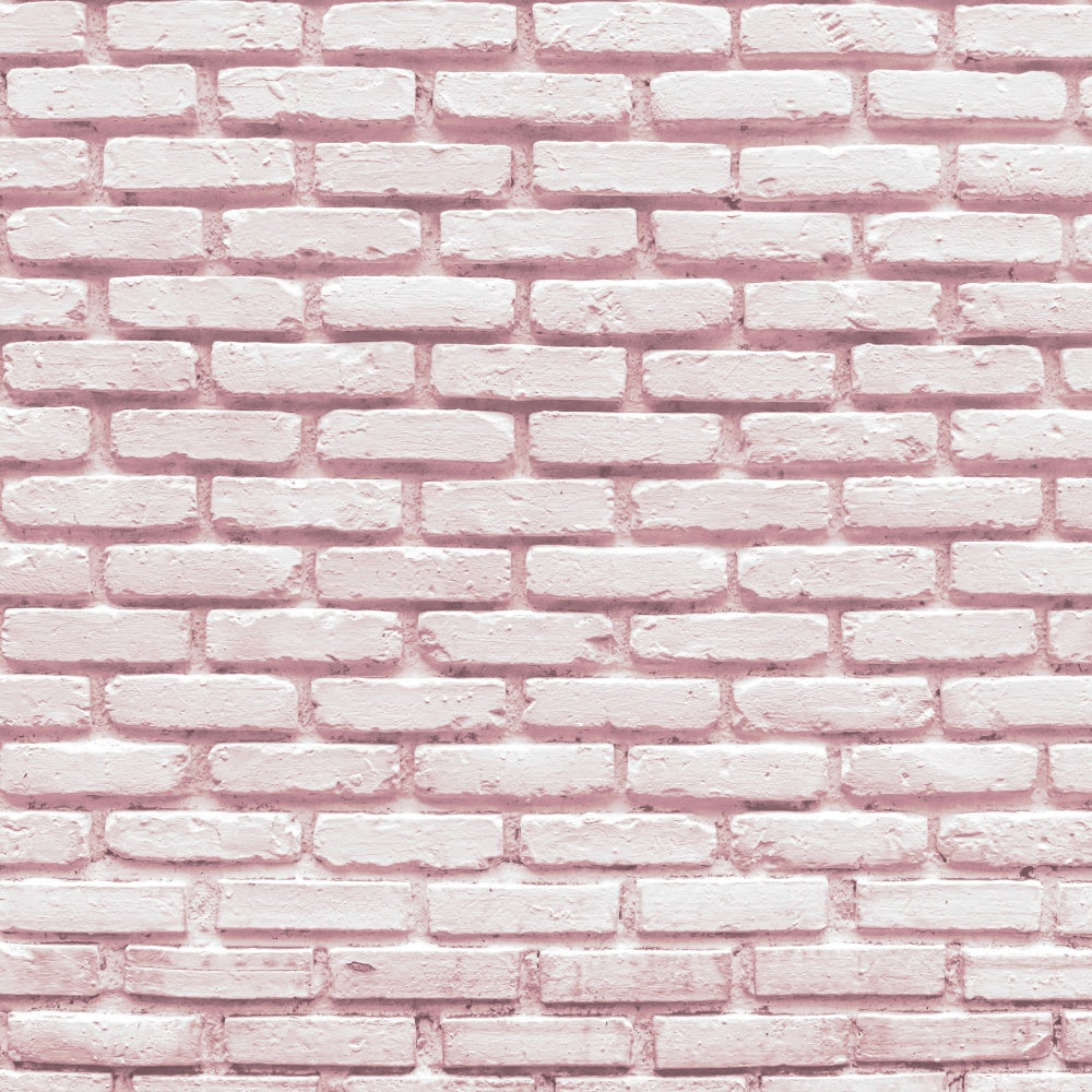 Pink Brick Wall Backdrop Soft Vintage Pink Brick Backdrop CJJ3-25