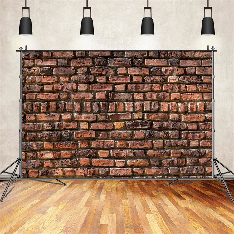 Brick Wall Backdrop Photography Heritage Red Brick Backdrop CJJ3-3