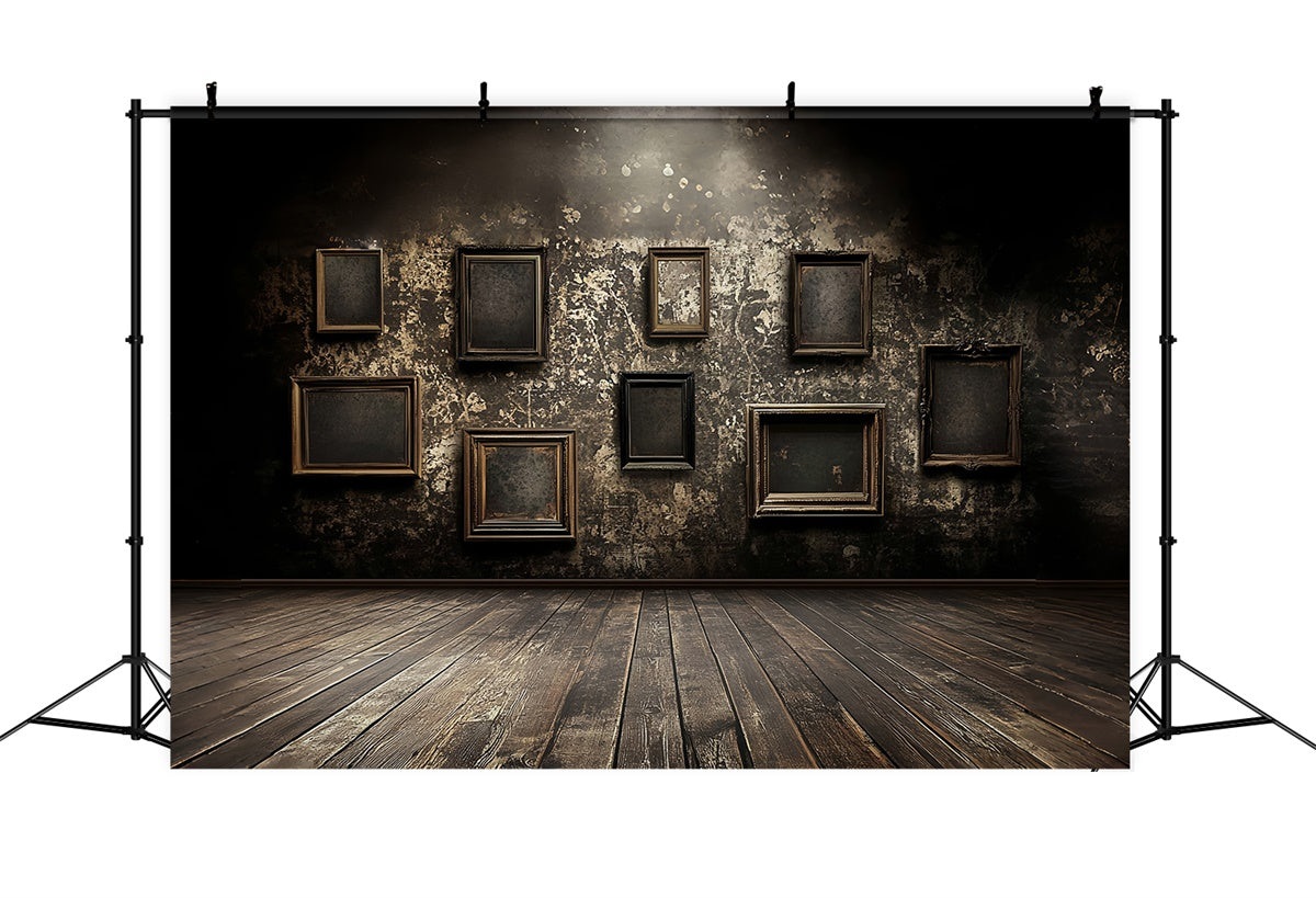 Vintage Wall Backdrop Antique Frame Gallery Backdrop CSH2-266