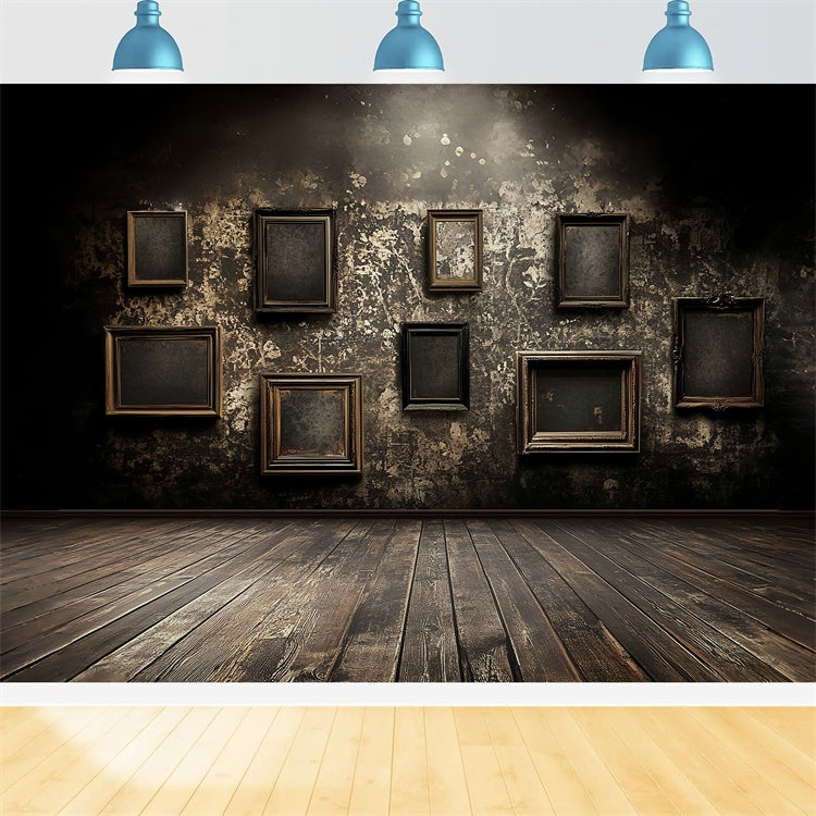 Vintage Wall Backdrop Antique Frame Gallery Backdrop CSH2-266