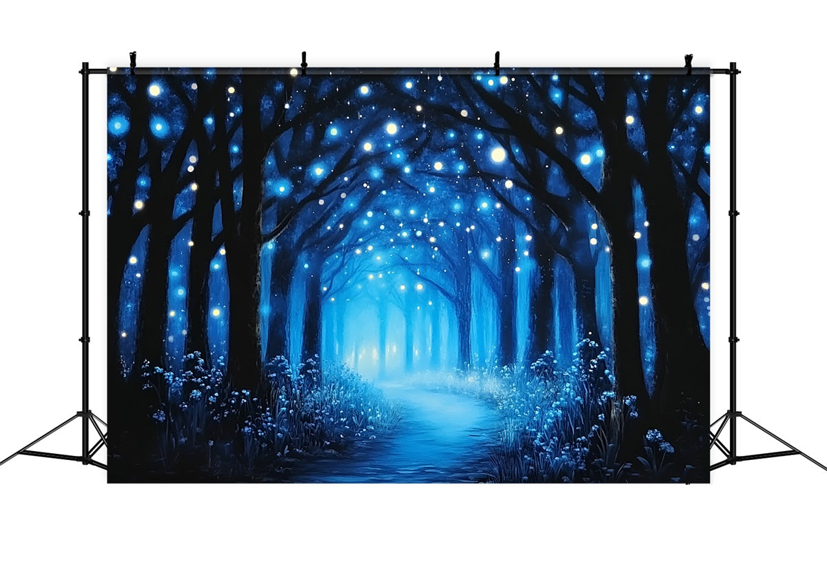 Enchanted Forest Backdrop Ideas Sparkling Dream Path Backdrop CSH4-102